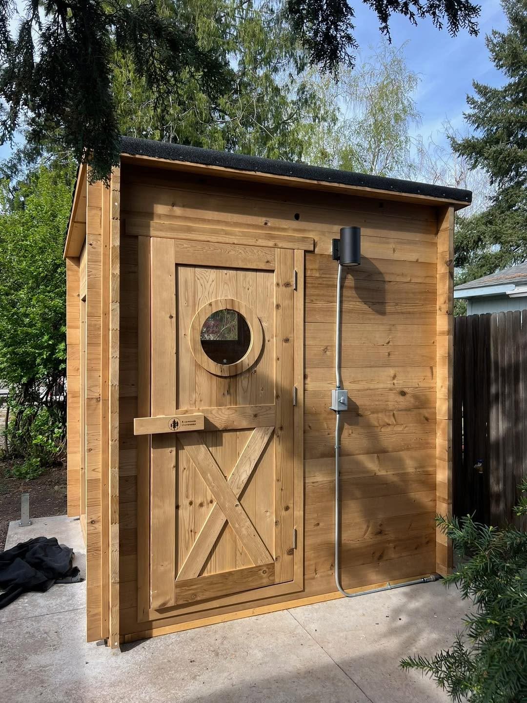 Custom Sauna Electrical Installation — primary view